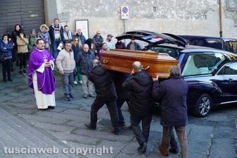 I funerali di Luciano Martoni