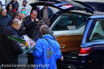 I funerali di Luciano Martoni
