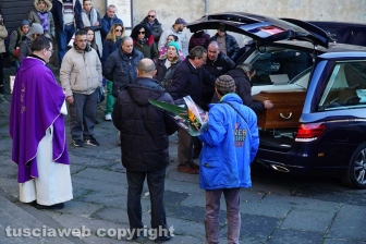 I funerali di Luciano Martoni