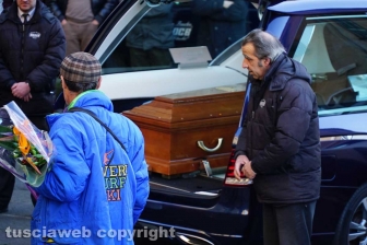 I funerali di Luciano Martoni