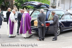 Viterbo - I funerali di Luigi Manganiello
