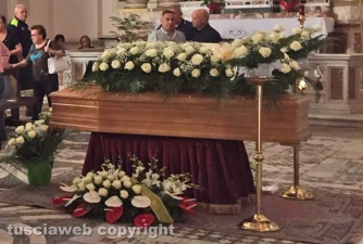 Terremoto - I funerali di Manuel Marini