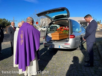 Il funerale di Marco Curione