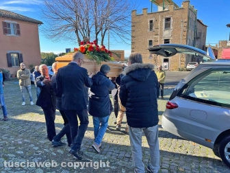 Il funerale di Marco Curione