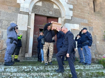 Il funerale di Marco Curione