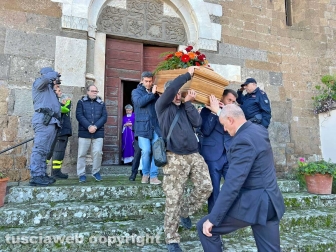 Il funerale di Marco Curione
