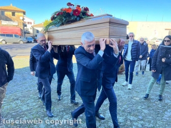 Il funerale di Marco Curione