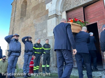 Il funerale di Marco Curione