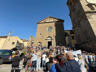 Viterbo - La Quercia - I funerali di Marco De Falco