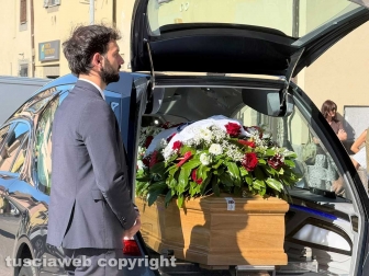 Viterbo - La Quercia - I funerali di Marco De Falco