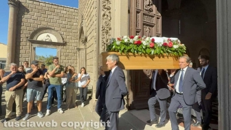Viterbo - La Quercia - I funerali di Marco De Falco