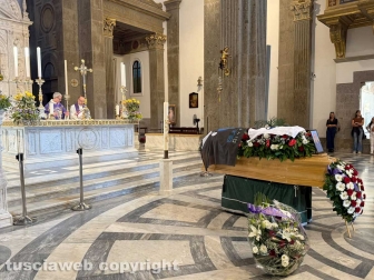 Viterbo - La Quercia - I funerali di Marco De Falco