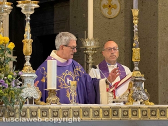 Viterbo - La Quercia - I funerali di Marco De Falco