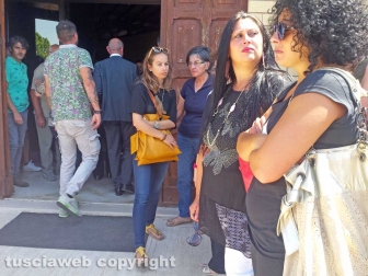 I funerali di Marco Paglialunga