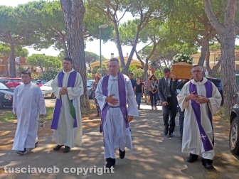 I funerali di Marco Paglialunga