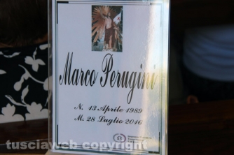 I funerali di Marco Perugini
