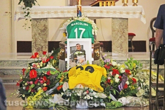 I funerali di Marco Perugini
