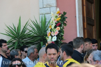 I funerali di Marco Perugini