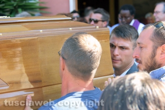I funerali di Marco Perugini