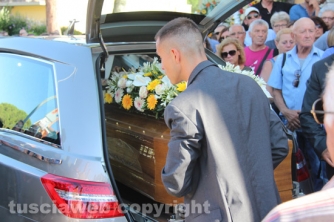 I funerali di Marco Perugini