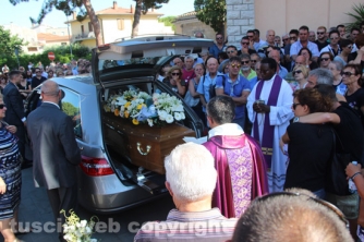 I funerali di Marco Perugini