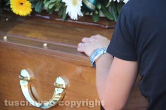 I funerali di Marco Perugini