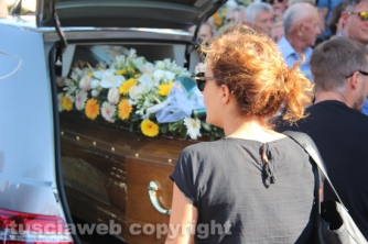 I funerali di Marco Perugini