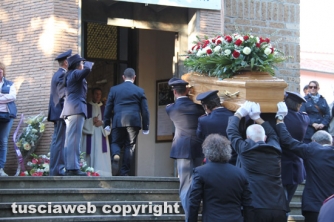 Viterbo - I funerali di Marco Storti