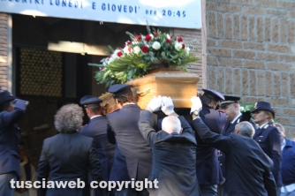 Viterbo - I funerali di Marco Storti