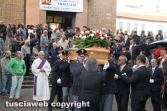 Viterbo - I funerali di Marco Storti