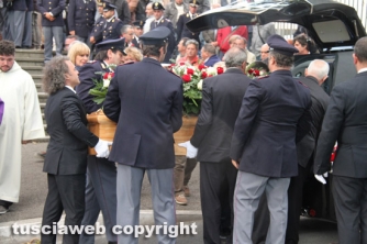 Viterbo - I funerali di Marco Storti