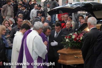 Viterbo - I funerali di Marco Storti