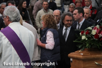 Viterbo - I funerali di Marco Storti