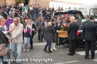 Viterbo - I funerali di Marco Storti