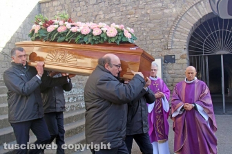 I funerali di Maria Grazia Bugiotti