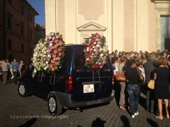 I funerali di Maria Rita Sermoneta