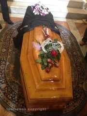 I funerali di Maria Rita Sermoneta