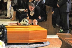 I funerali di Maria Rita Sermoneta