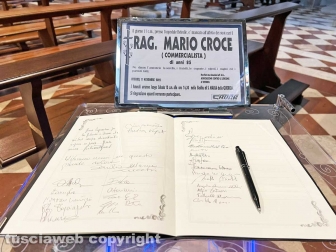 I funerali di Mario Croce