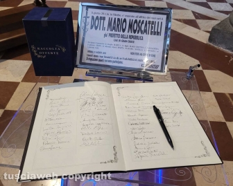 Viterbo - I funerali di Mario Moscatelli