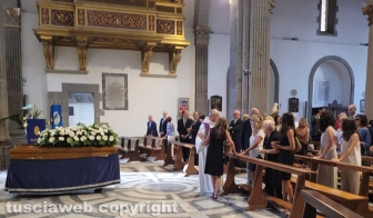 Viterbo - I funerali di Mario Moscatelli