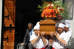 I funerali di Mario Prosperoni, il \"medico dei facchini\"