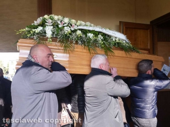 I funerali di Massimo Franceschini