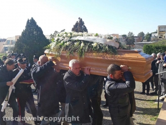 I funerali di Massimo Franceschini