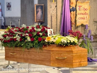 Viterbo - I funerali di Massimo Gemini alla Quercia
