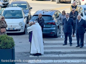 Viterbo - I funerali di Massimo Gemini alla Quercia