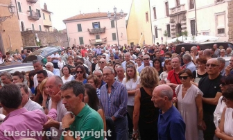 I funerali di Massimo Stendardi