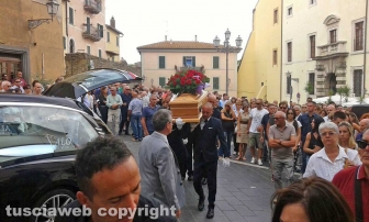 I funerali di Massimo Stendardi