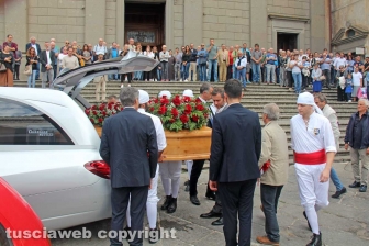 I funerali di Massimo Taratufolo