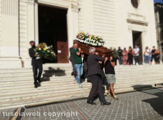 Tarquinia - Il funerale di Matteo Meneghetti